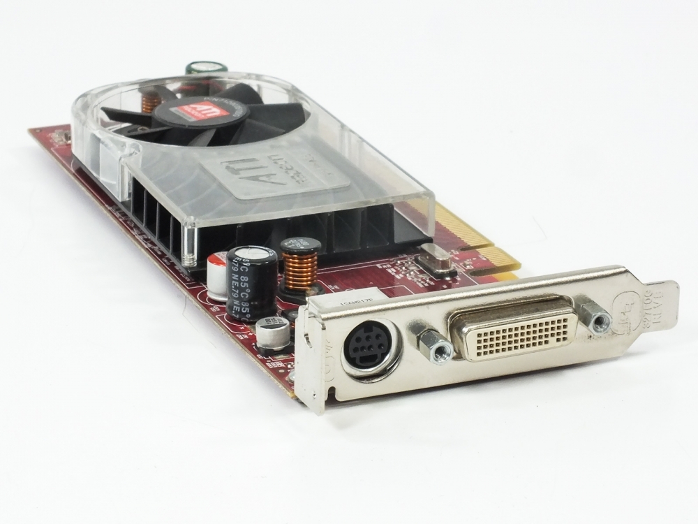 DELL 0CP309 HD2400 XT 256MB Low Profile SFF DMS-59 Dual Output PCIe Video Card
