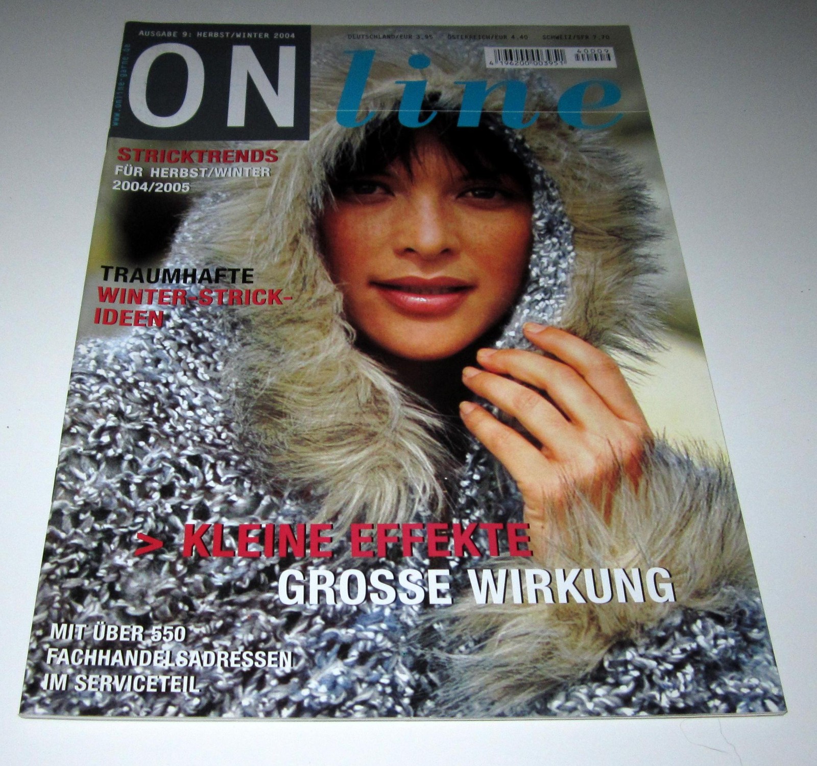 ON LINE FALL and WINTER ADULT knitting yarn pattern book #9 with 29 Designs