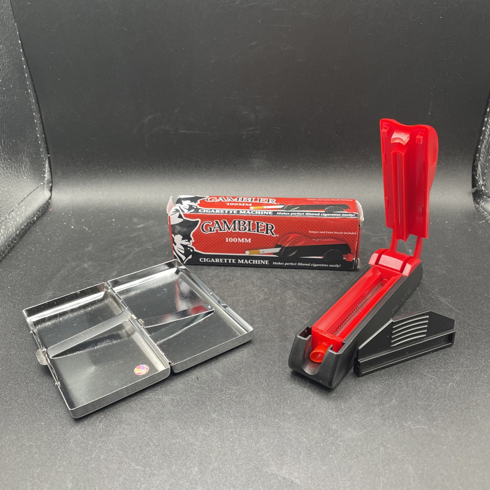Gambler Injector Machine King Cigarette Filter Tube Maker Shooter With Holder