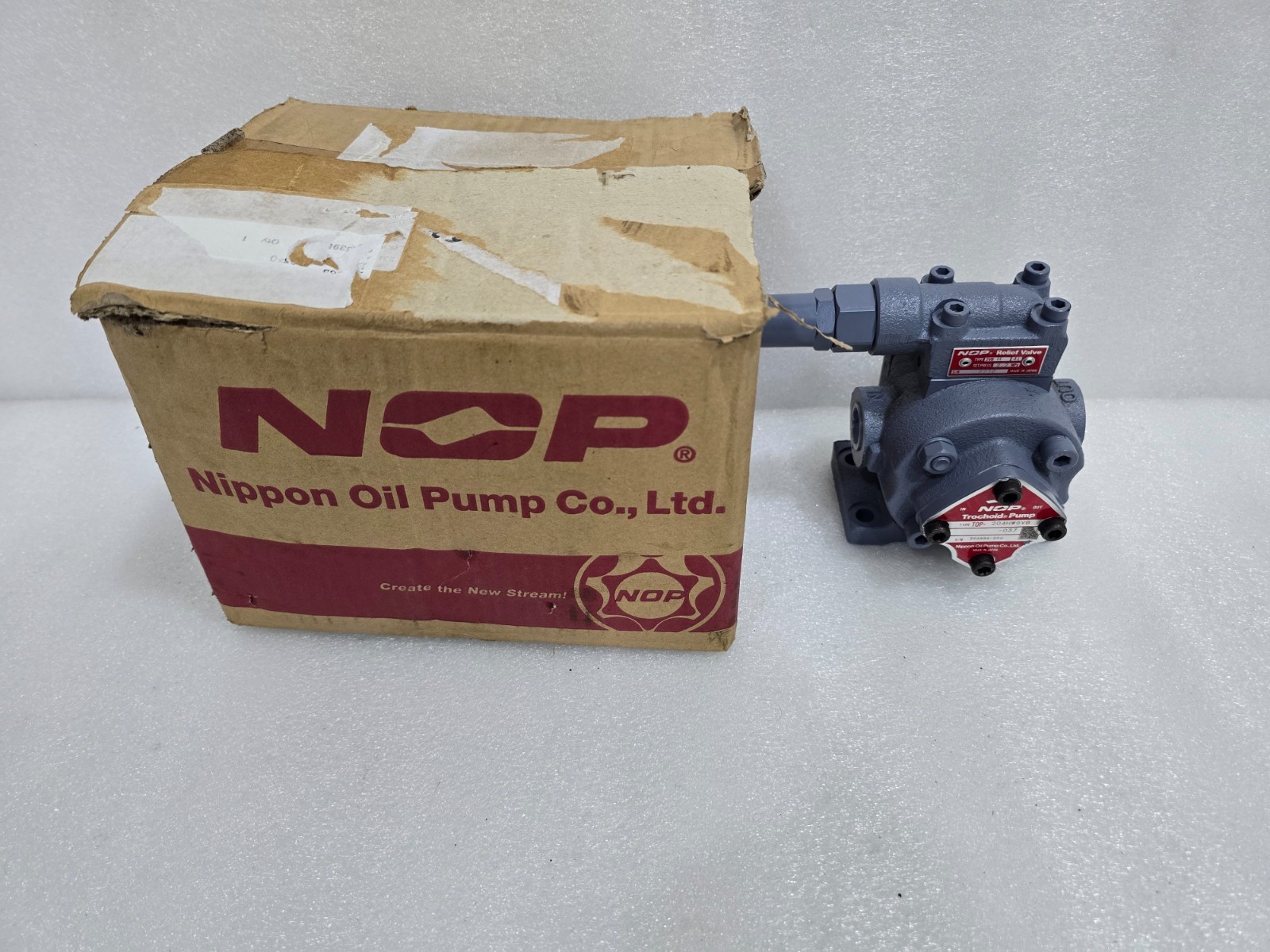 NEW Nippon Oil Pump TOP-204HWGVB Trochoid Pump