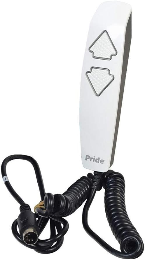 Pride Mobility Lift Chair Hand Control  White, Modern Style, 3-Position Recline