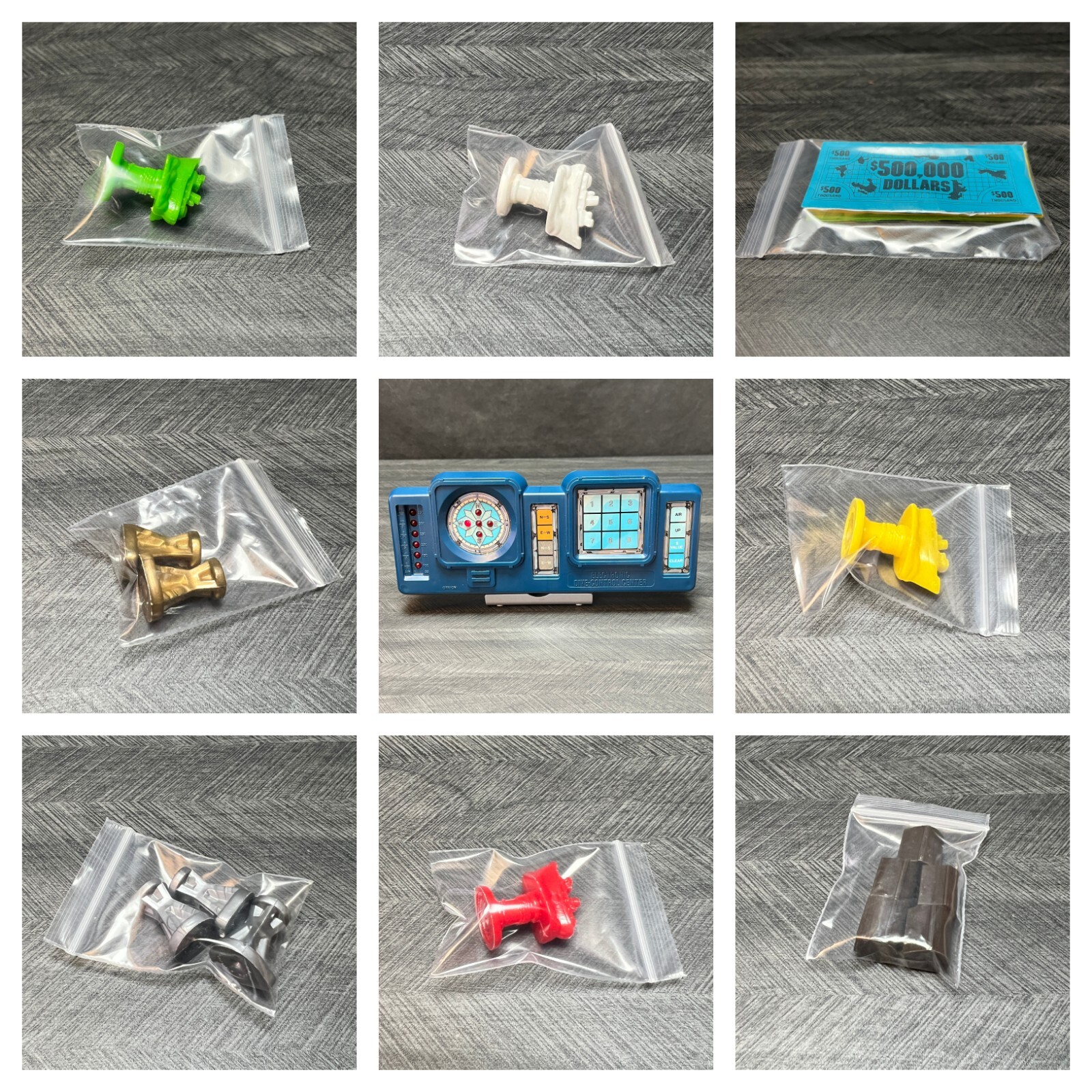 Parker Brothers 1982 Lost Treasure Replacement Parts And Pieces