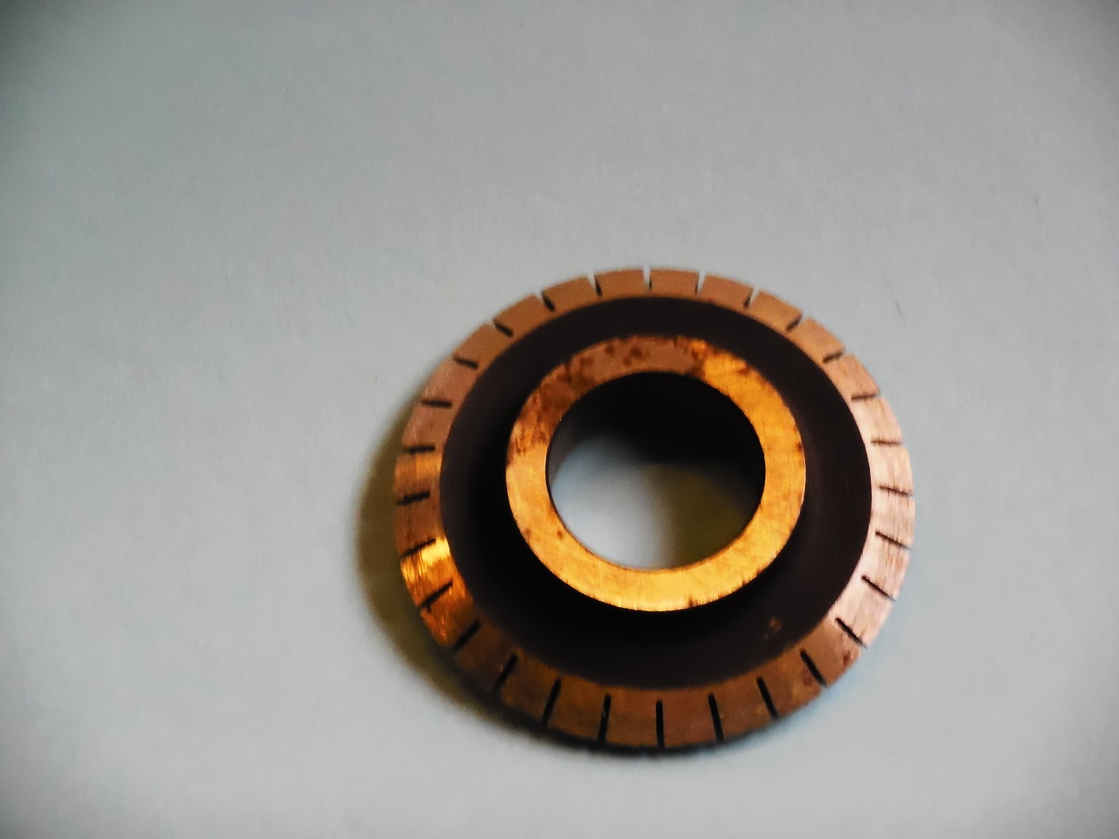 SET OF 2, FME PERFORATED SLITTER WHEELS # 006-0004-03T PRINTING PRESS ACCESSORY