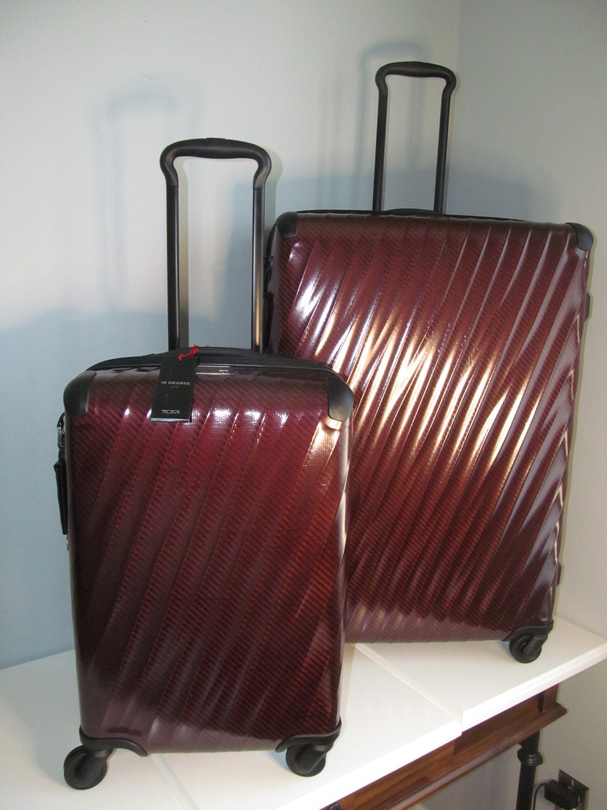 Tumi, 19 Degree Mahogany Women's Extended Trip Luggage Set, TSA Lock, $1,945-NWT