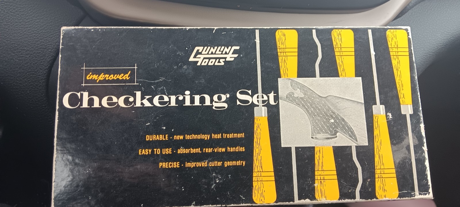 Gunline Tools C-55 Series Checkering Set w/Box and Instructions