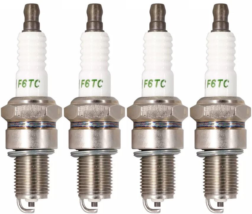 4x F6TC Spark Plug Replace for NGK 3785 BP7ES for CHAMPION N7YCC N279YC