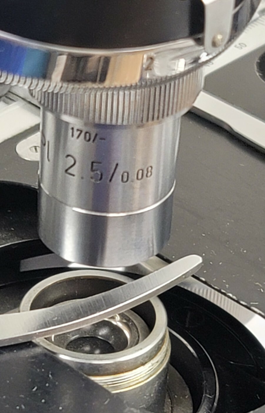 Leitz Wetzlar Ortholux Trinocular Microscope w/ Five Objectives Germany