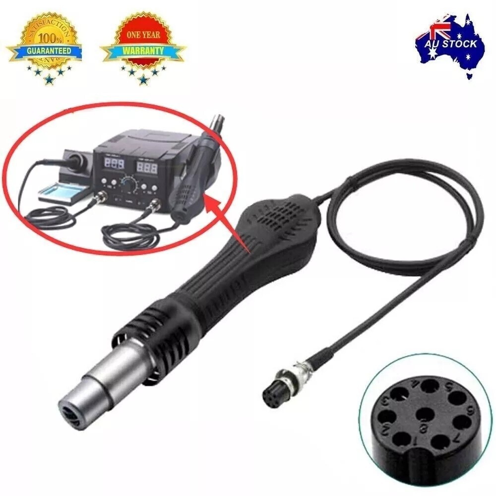 HOT AIR GUN HANDLE for 8582D Rework Soldering Desolderig 2in1 Station 240V OZ