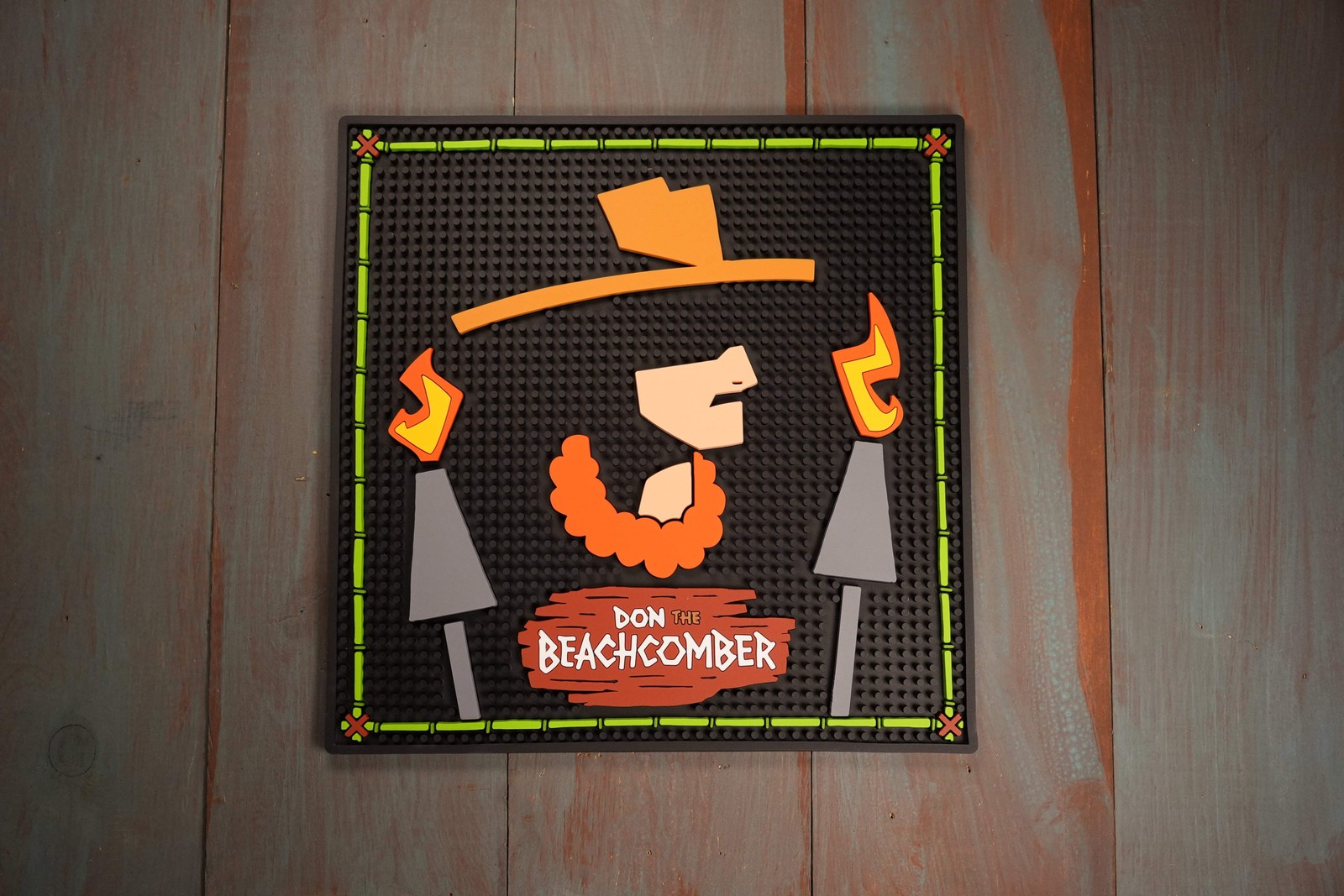 Don the Beachcomber Bar Mat - Square