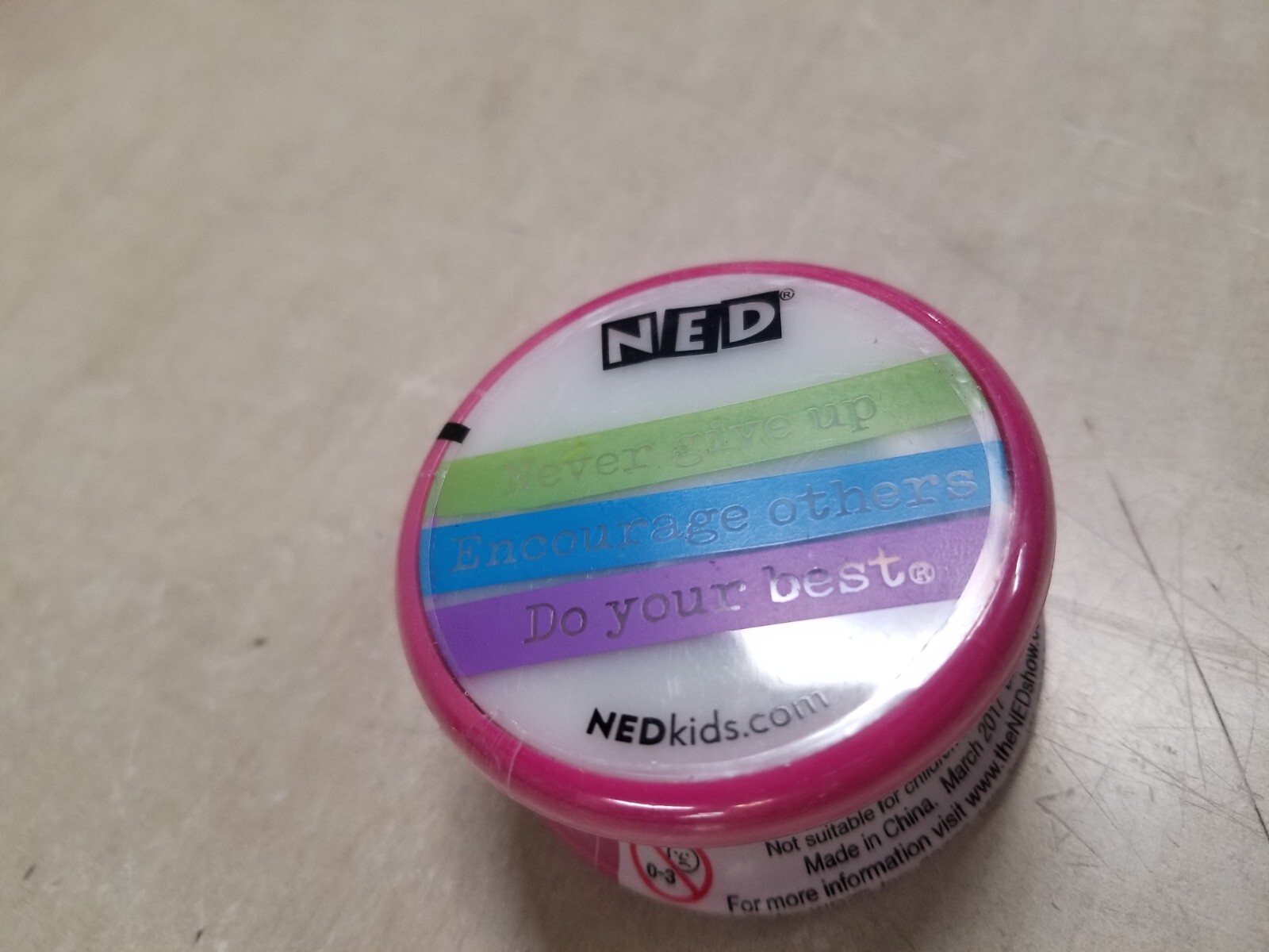 Ned Kids Yo-Yo Classic Pink New Sealed