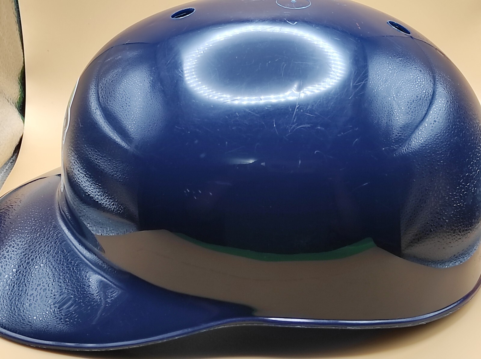 Mahoning Valley Scrappers Solid Blue Souvenir Batting Helmet!!