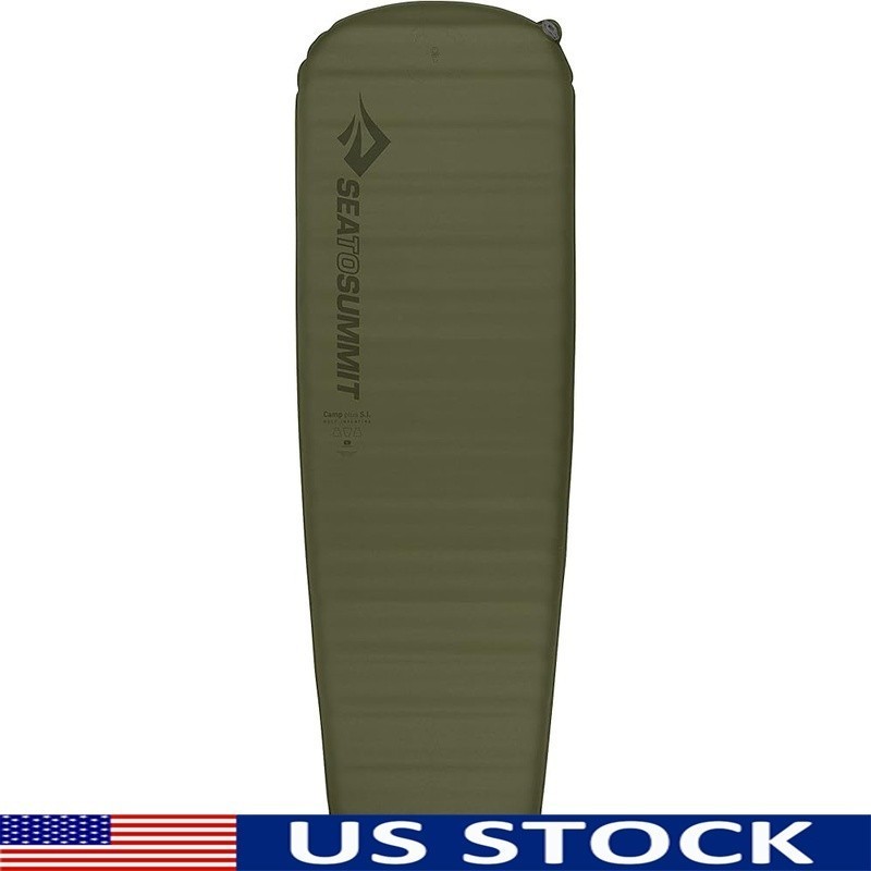 3 Inch Thick Foam Sleeping Pad Inflatable Camping Hiking Lightweight Portable US