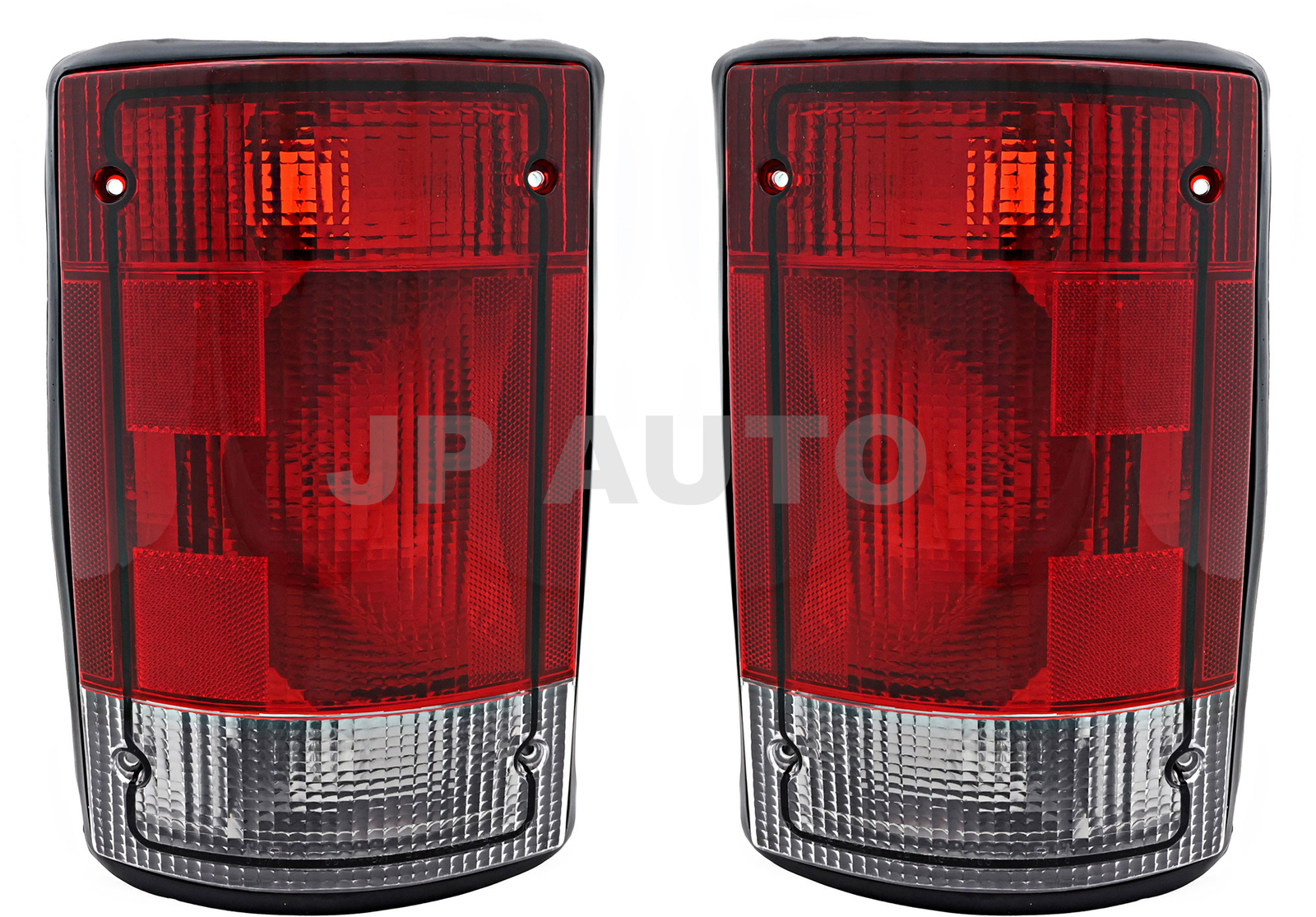 For 2004-2014 Ford E150 E250 E350 Excursion Tail Light Set Pair