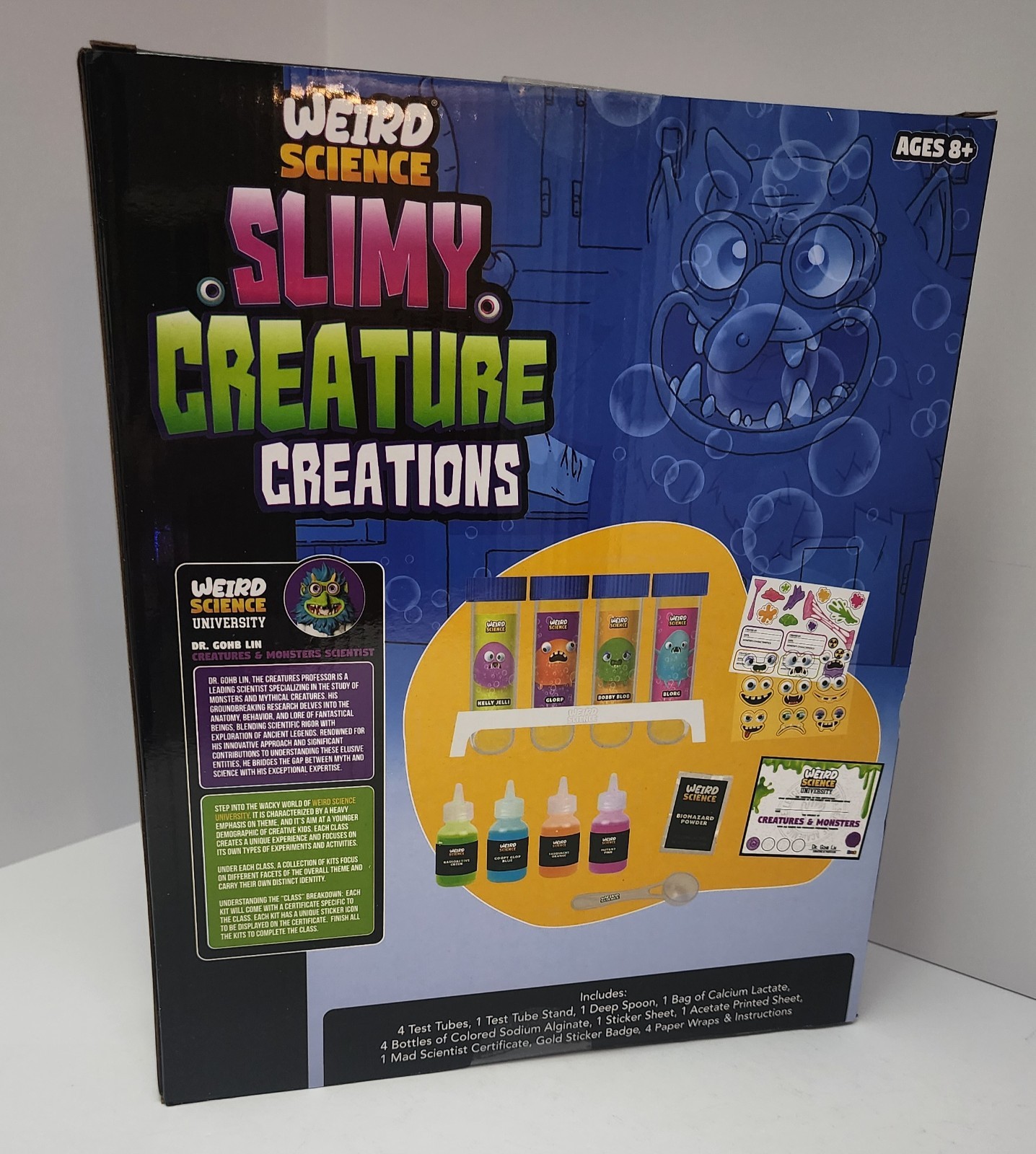 Weird Science - Slimy Creature Creations 4 creatures to create-New in box