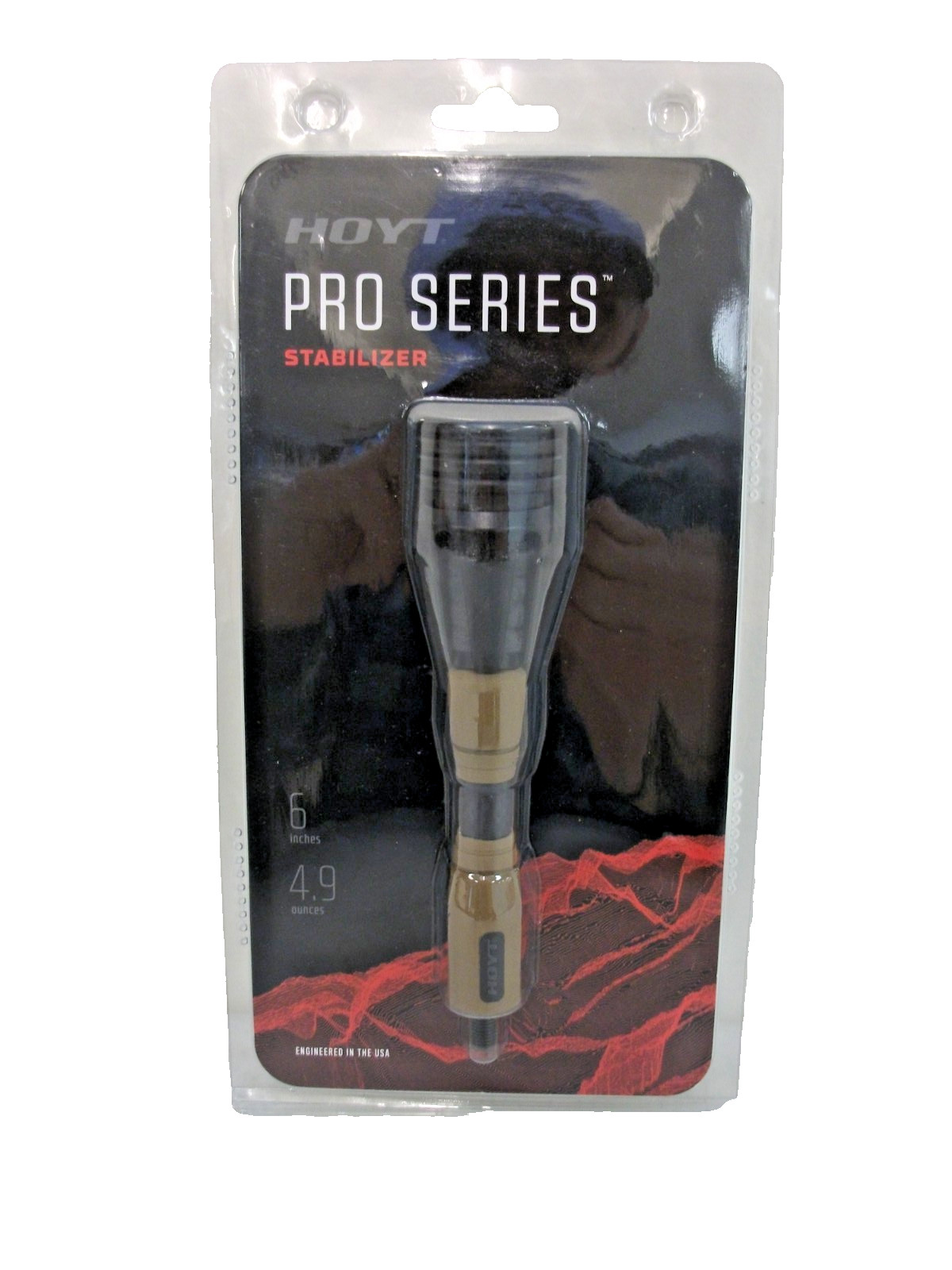 Hoyt Pro Series 6in. Stabilizer 4.9oz. Bourbon