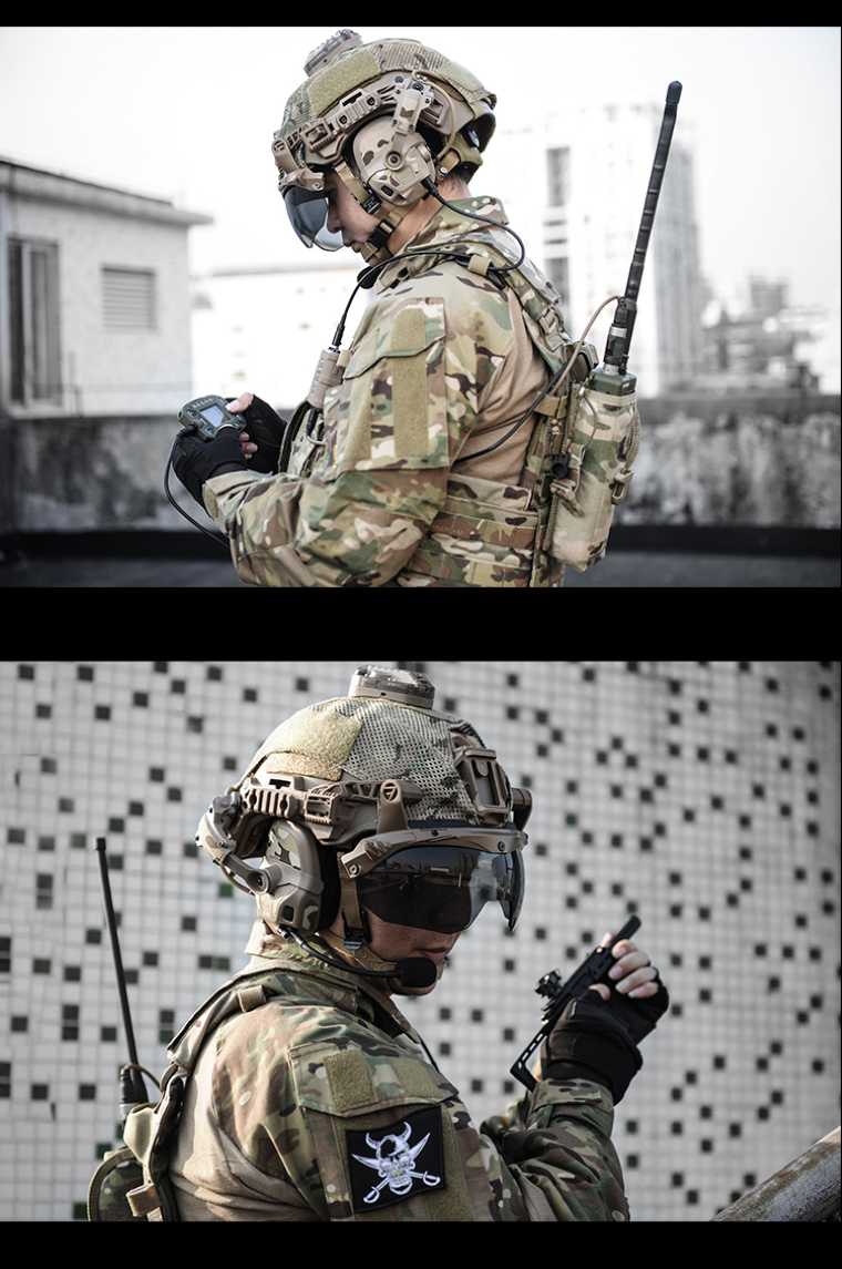 FCS-Tactical Headset Accessories Adapter Option for AMP Headset