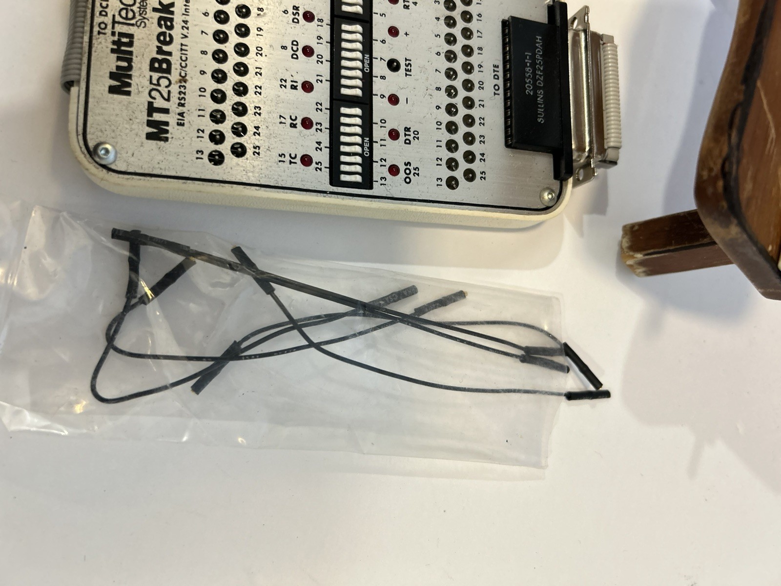 Serial Tester Multi-Tech Systems MODEL MT25 with manual and case. Free Shipping