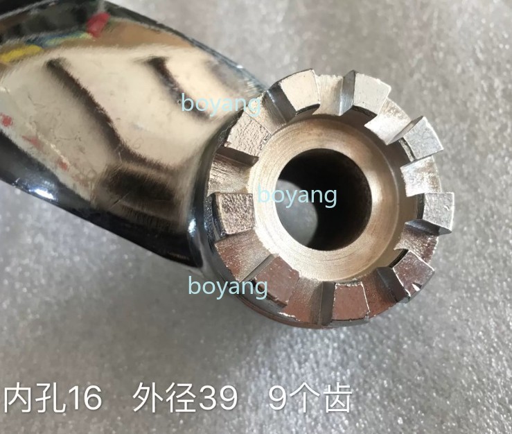 Milling Machine 9 Teeth 16mm Elevating Knee Handle Crank Vertical The Mill Part
