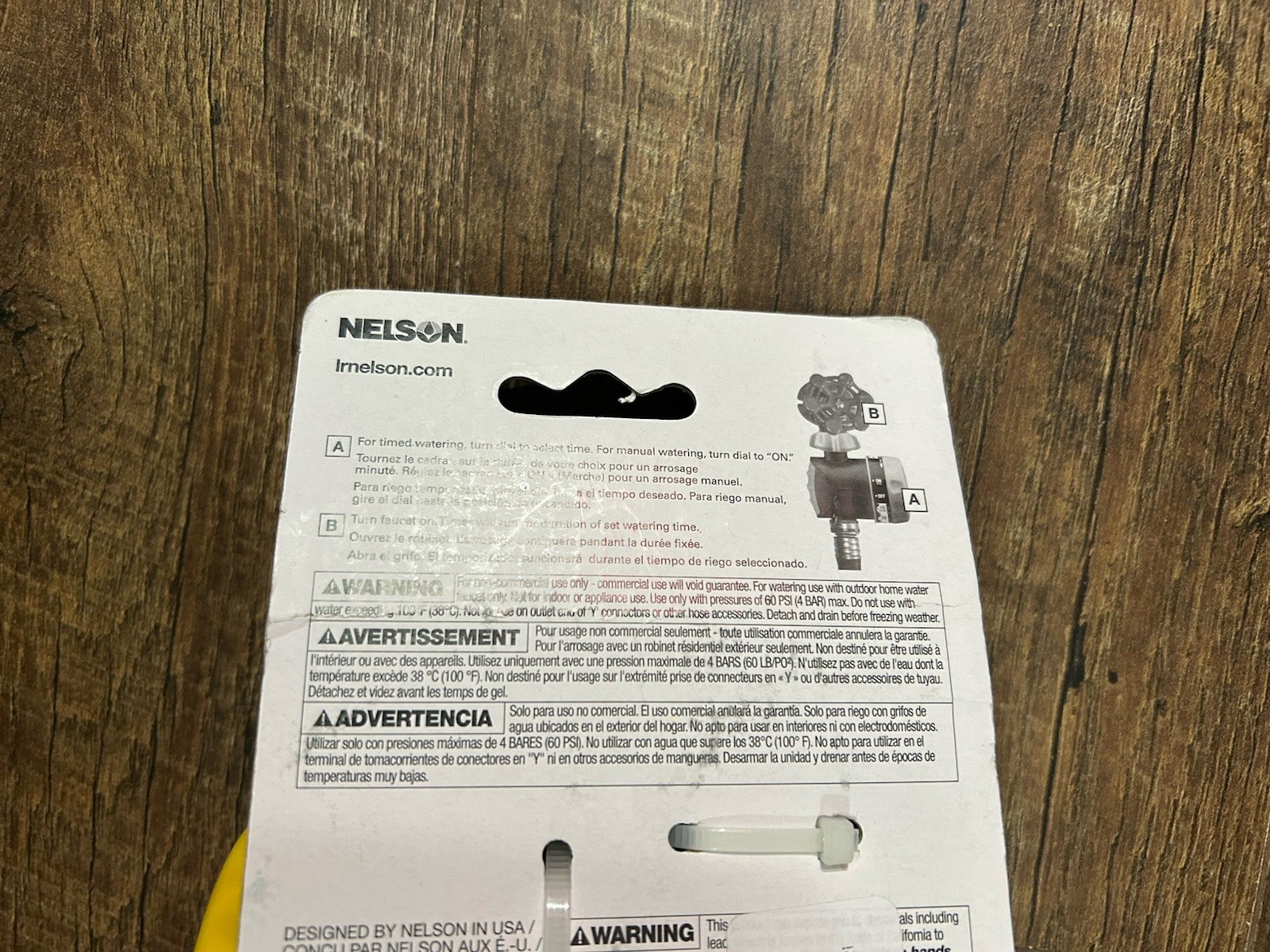 Nelson Auto Shut-off Watering Timer FREE SHIPPING!!!!