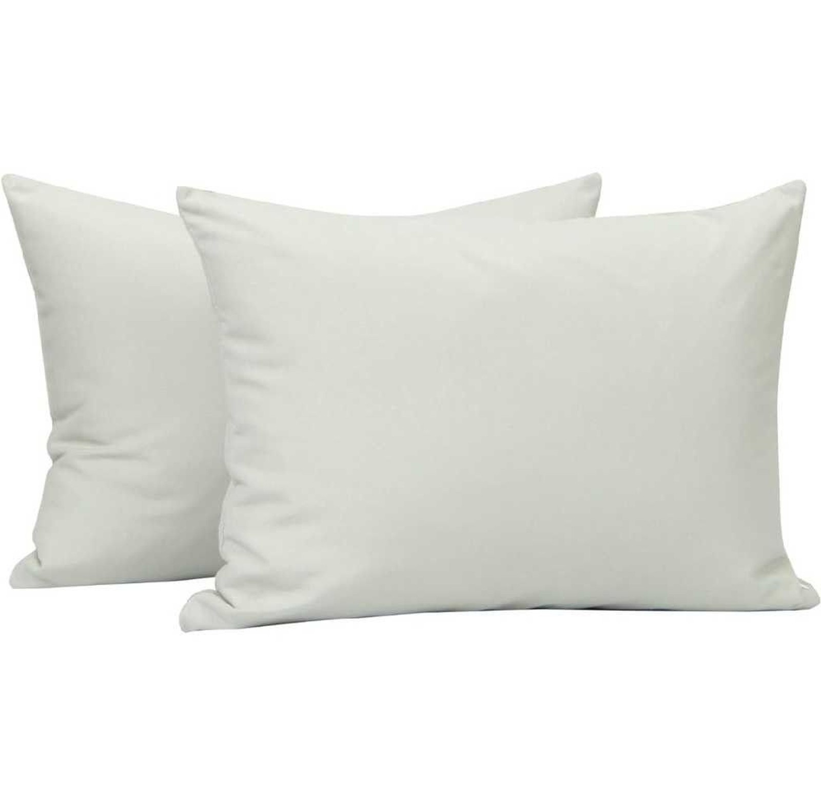 NTBAY Toddler Pillowcases Set 2 Light Grey 13x18 Zippered Microfiber