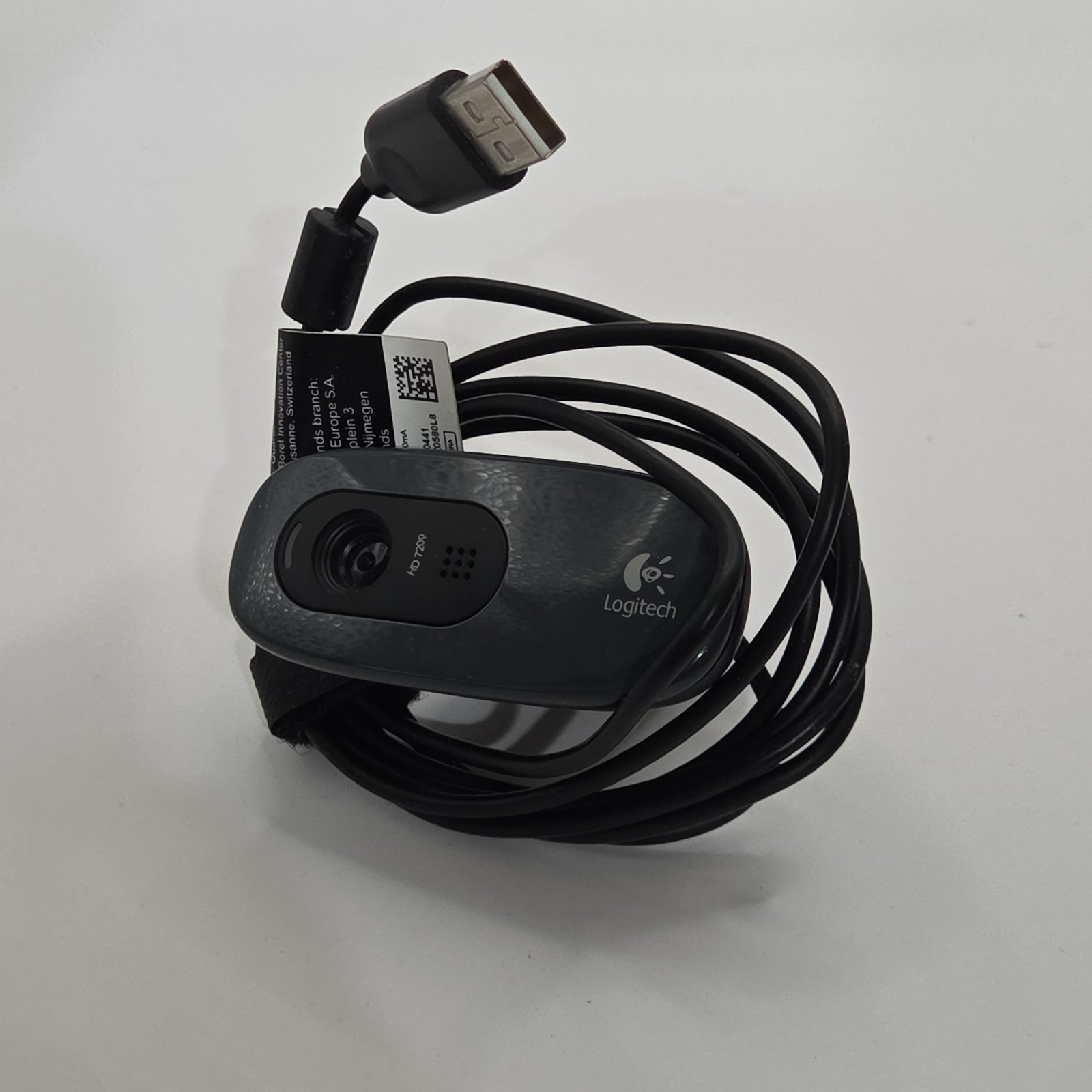 Logitech 720p USB Webcam 860-000441 Working Condition Computer Camera