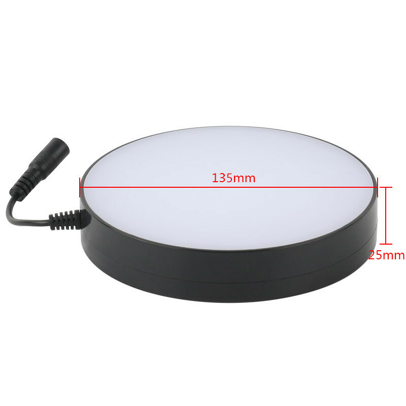 100V-240V Adjustable Brightness LED Ring Bottom Light Source f Stereo Microscope