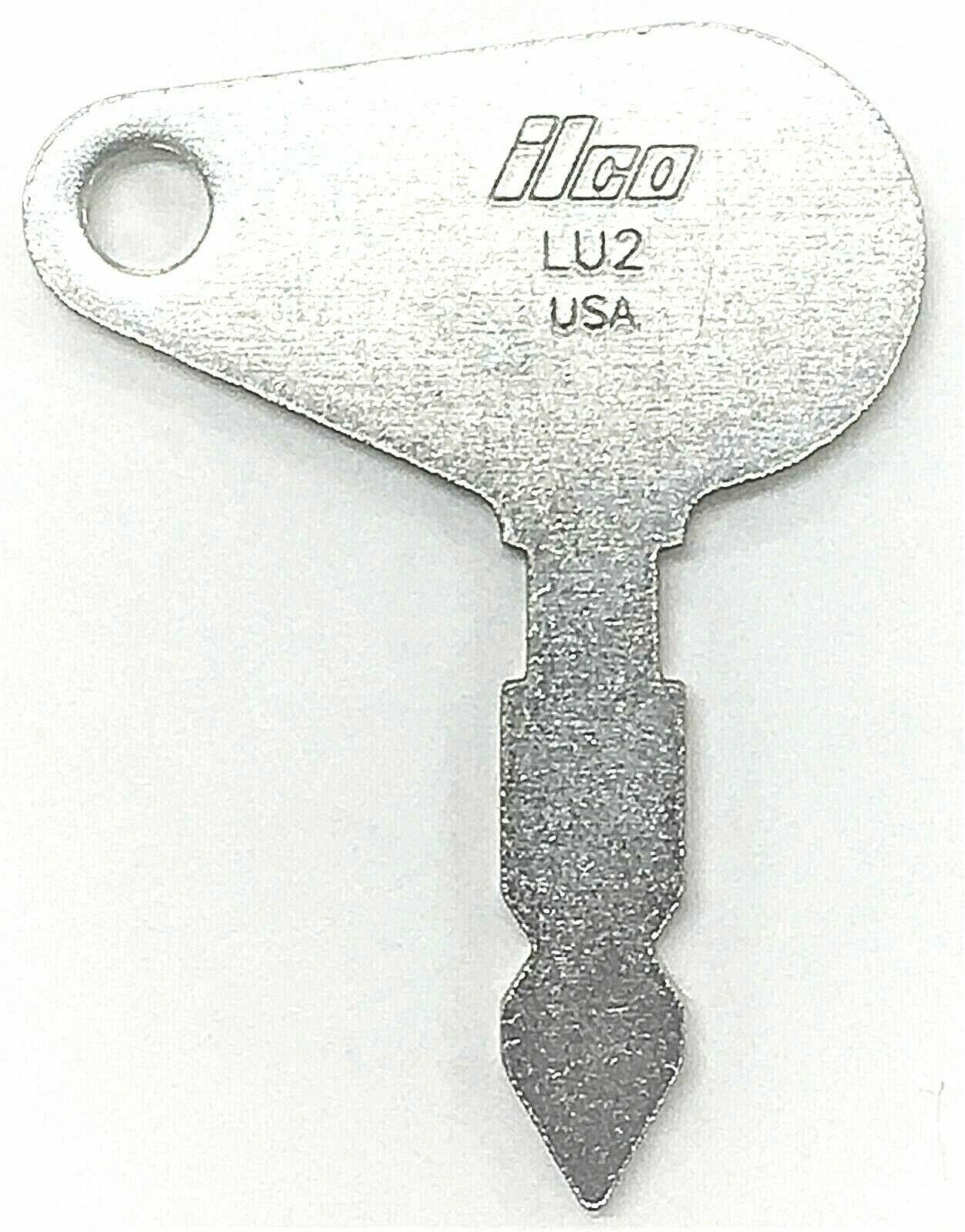 1 JLG Skytrak Equipment Lock Key Blank LU2  BH12-SI Keys Blanks