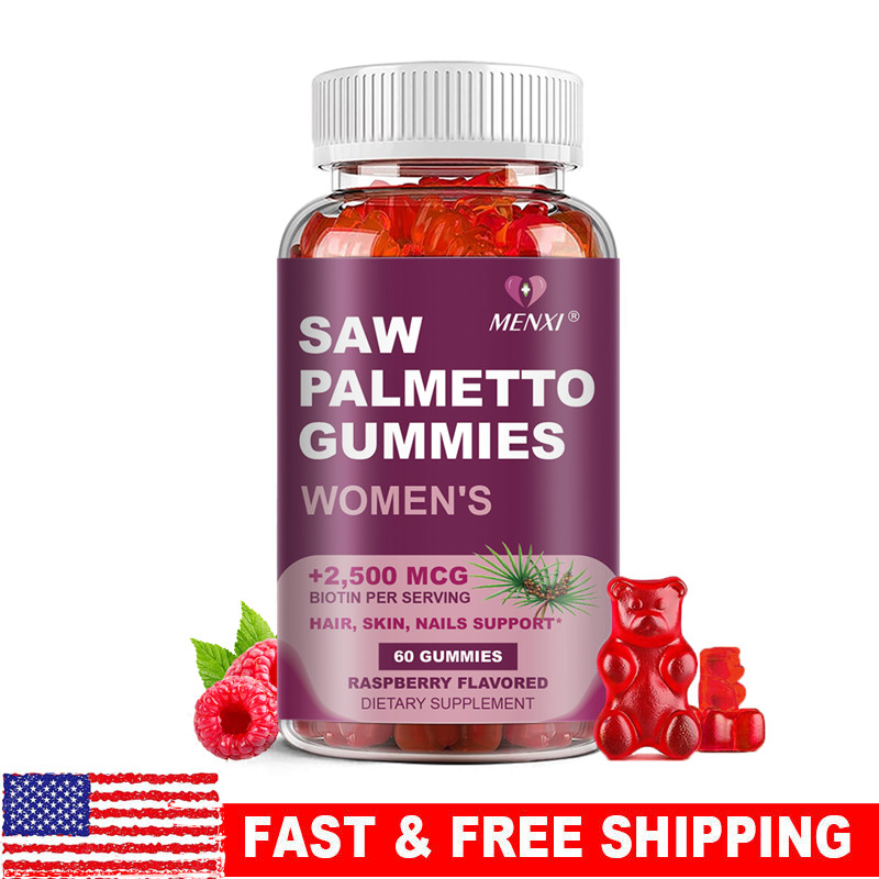Extra Strength Saw Palmetto for Women DHT Blocker Thickening Hair Vitamins