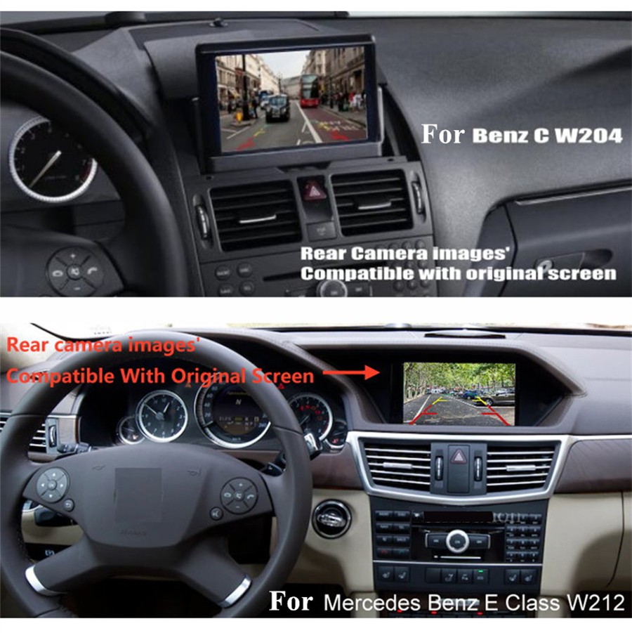 1x Car Backup Rear View Camera Fit For Mercedes Benz C Class W204 S204 2007-2014