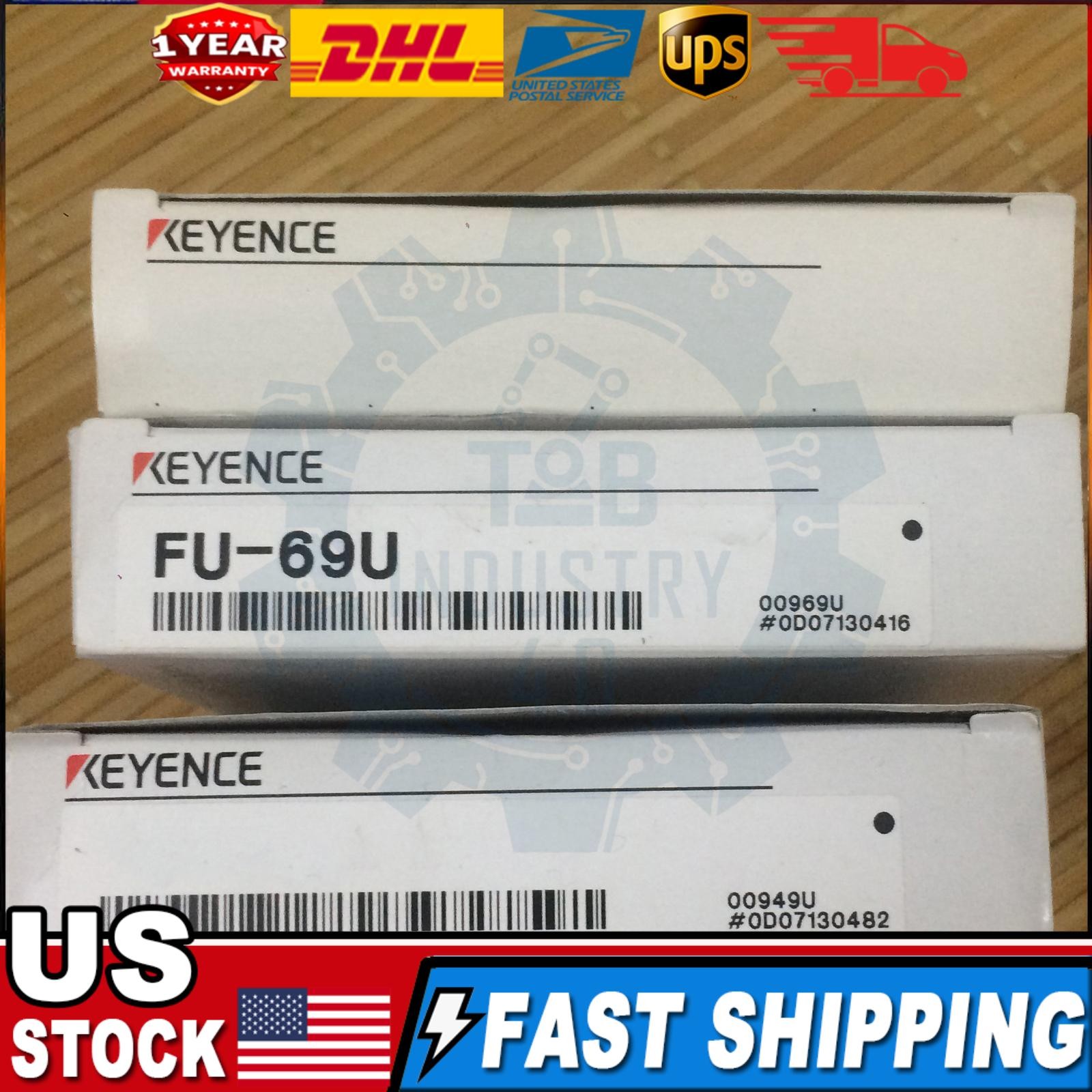 One Keyence FU-69U Fiber Optic Sensor New Free Shipping