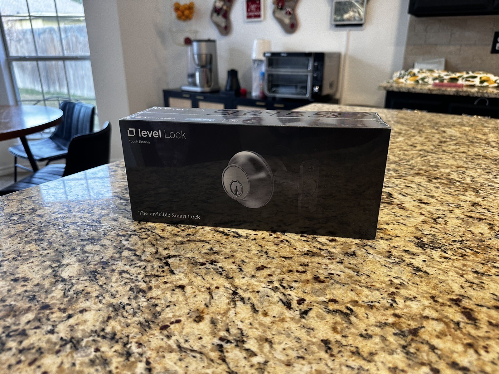 New Level Lock C-L14U B4 Touch Edition Invisible Smart Lock Matte Black
