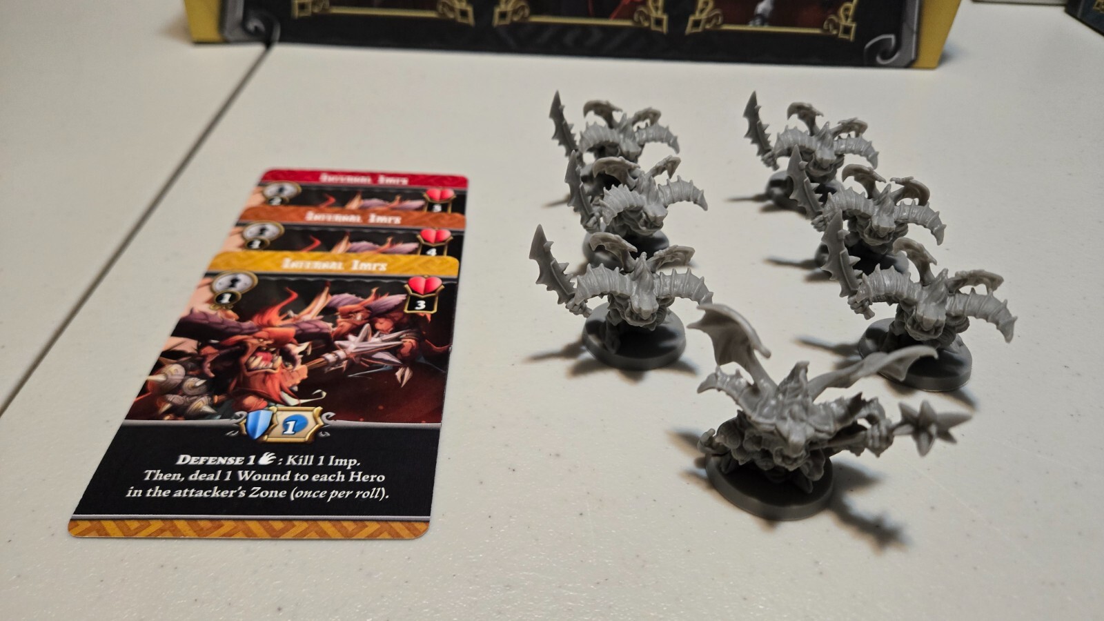 Massive Darkness 2 Infernal Imps (no Heavenfall cards)