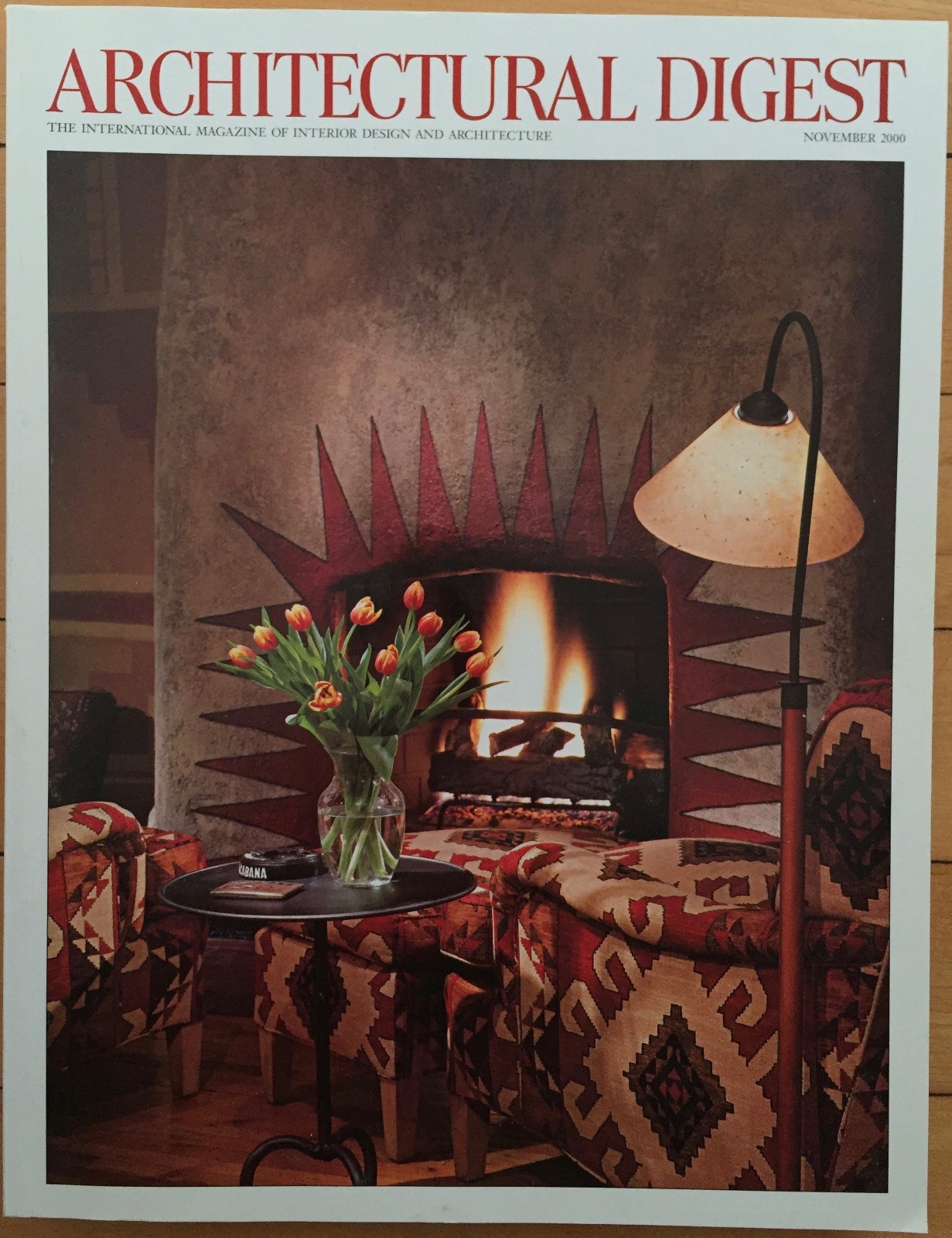 Architectural Digest Magazine - November 2000 Downtown Mix For Manhattan