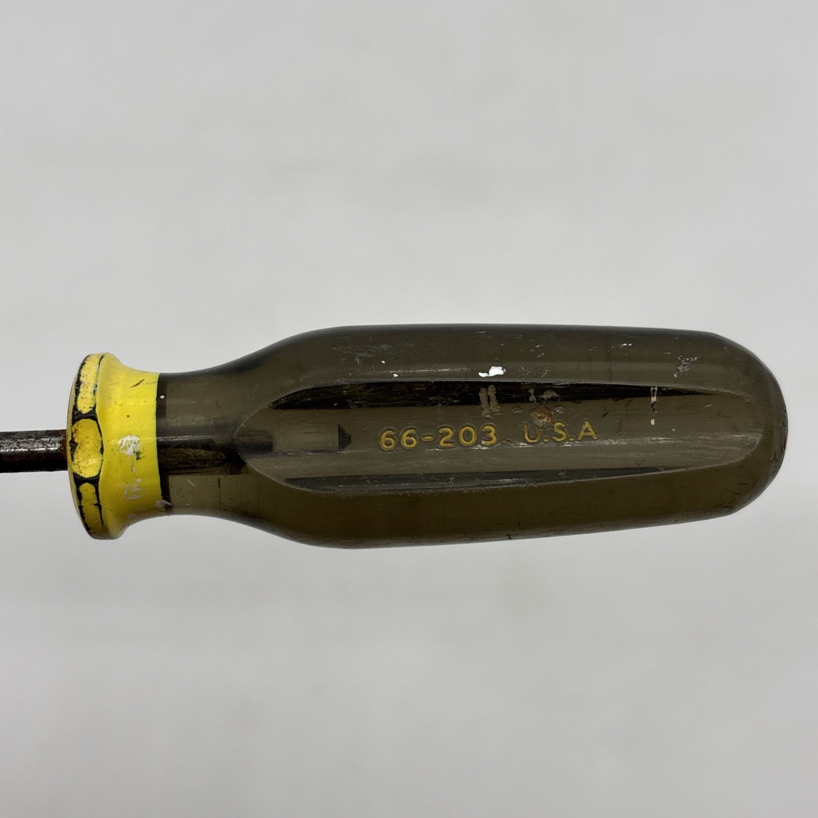Stanley Workmaster Screwdriver Model 66-203 Flat Blade Made in USA