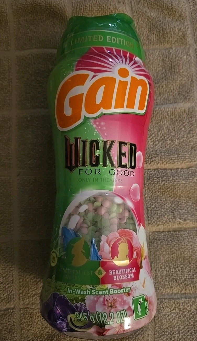 Gain In-Wash Laundry Scent Booster Beads WICKED FOR GOOD Ltd Ed. 12.2oz  (K82)