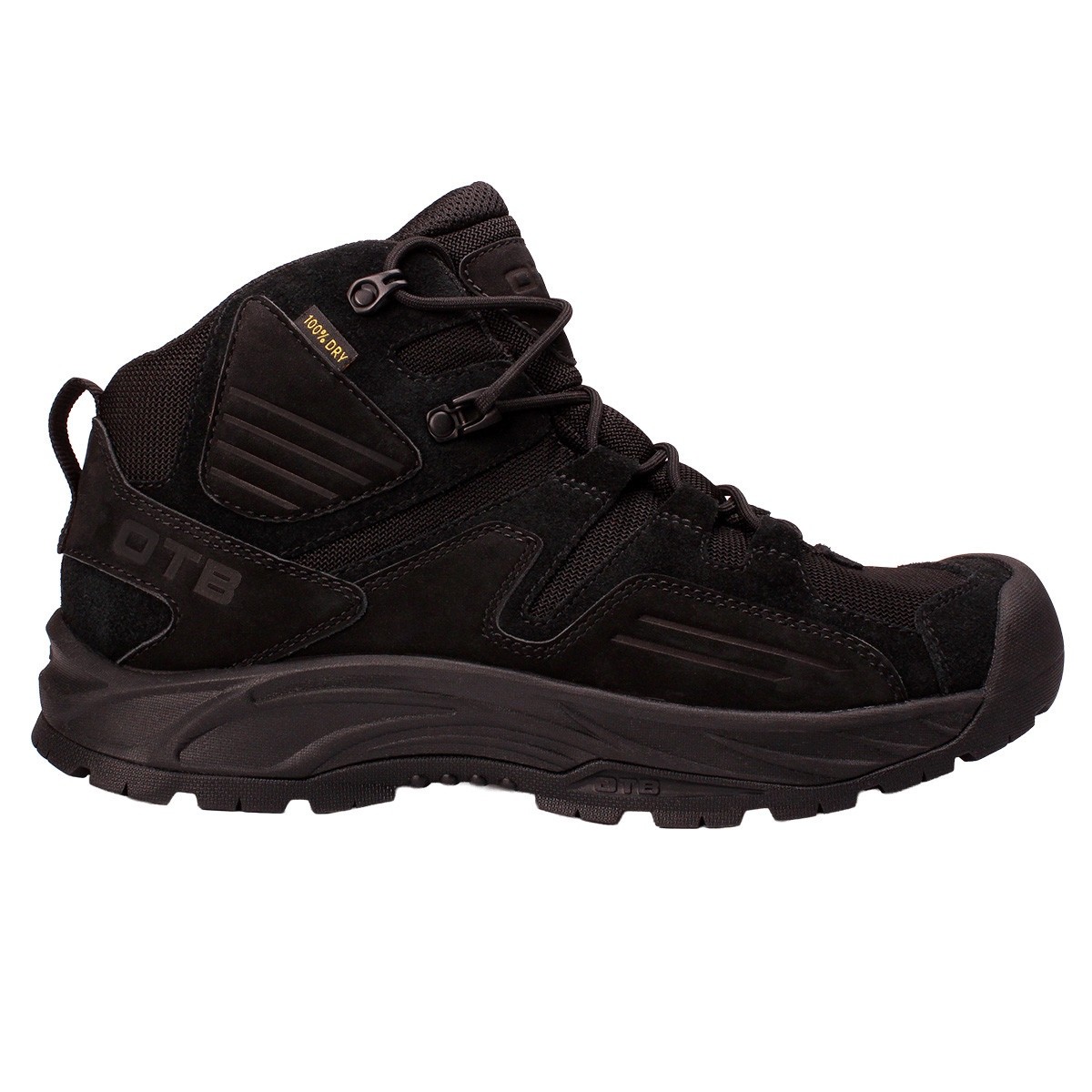 OTB Boots Incline #905 Mid Waterproof Black Boots