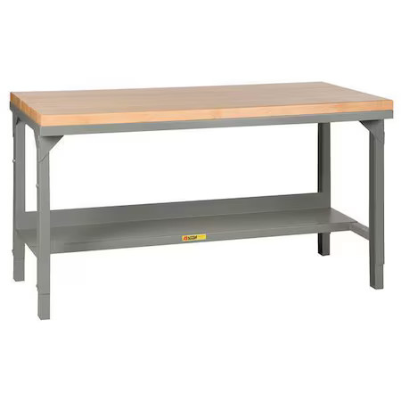 Little Giant Wsj2-3072-Ah Bolted Workbenches, Butcher Block, 72" W, 28-3/4" To