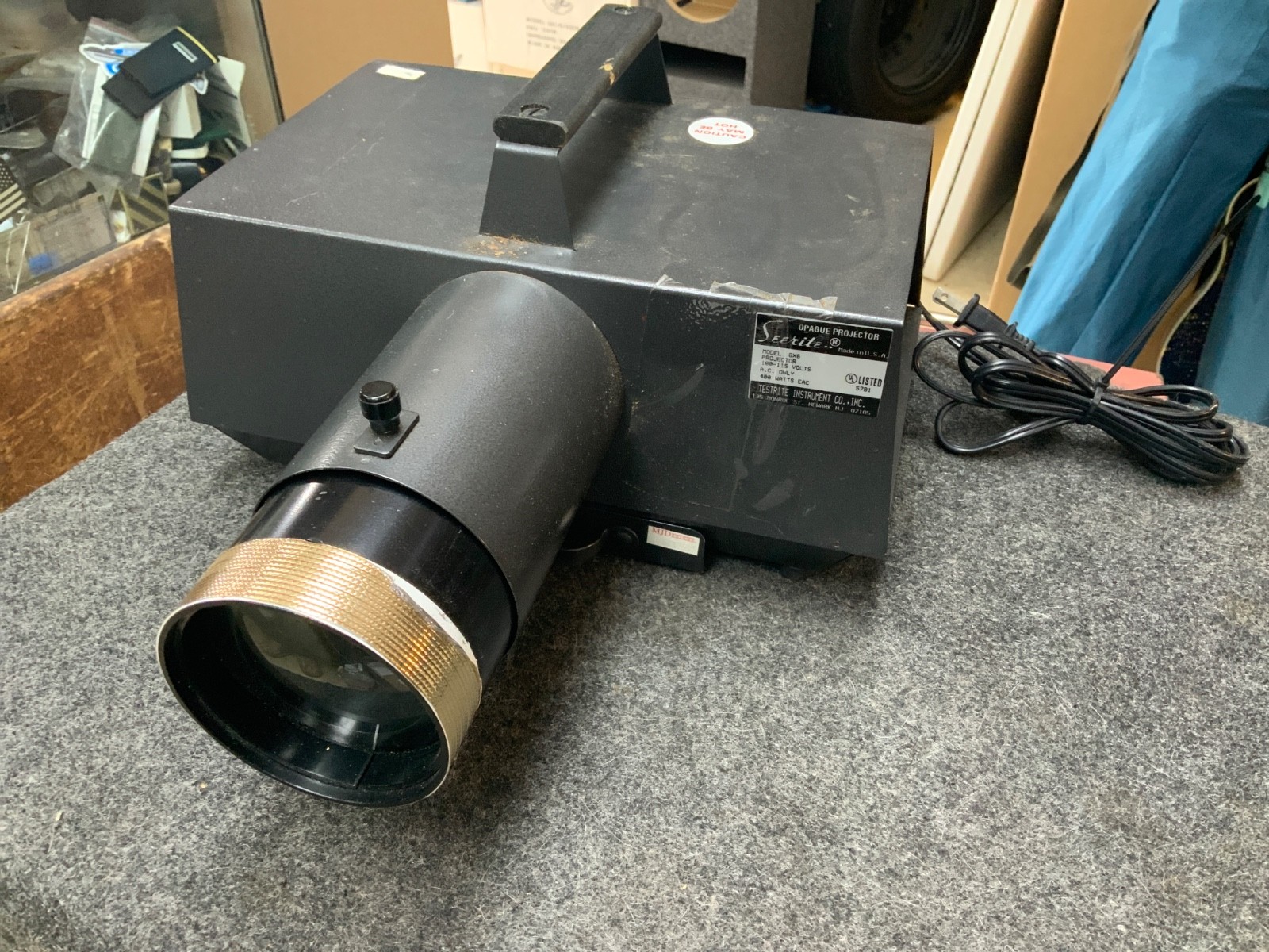Vintage Seerite 6x6 Opaque Projector MADE IN USA