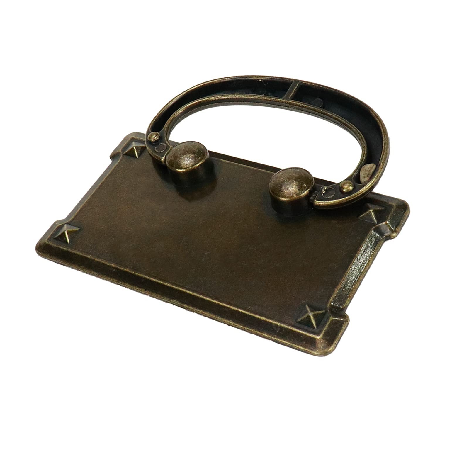 5pcs Horizontal Bail Pulls 3 Inch Cabinet Rectangular Drop Ring Boxes Pulls Z...