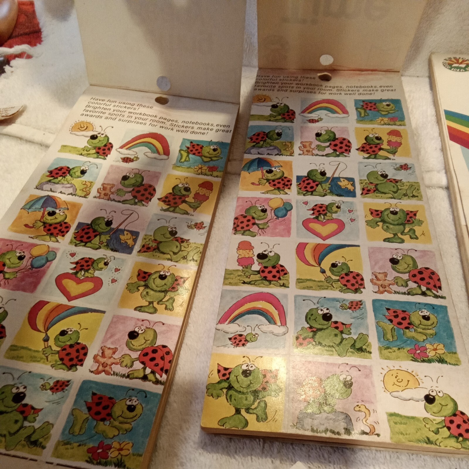 4 Vintage Rainbow Skill Builders Learning activity books Education 4-7 diff pre