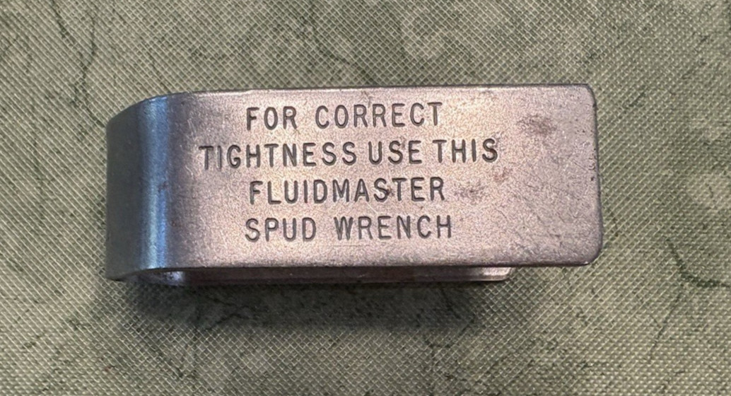 Vintage Fluidmaster Spud Wrench
