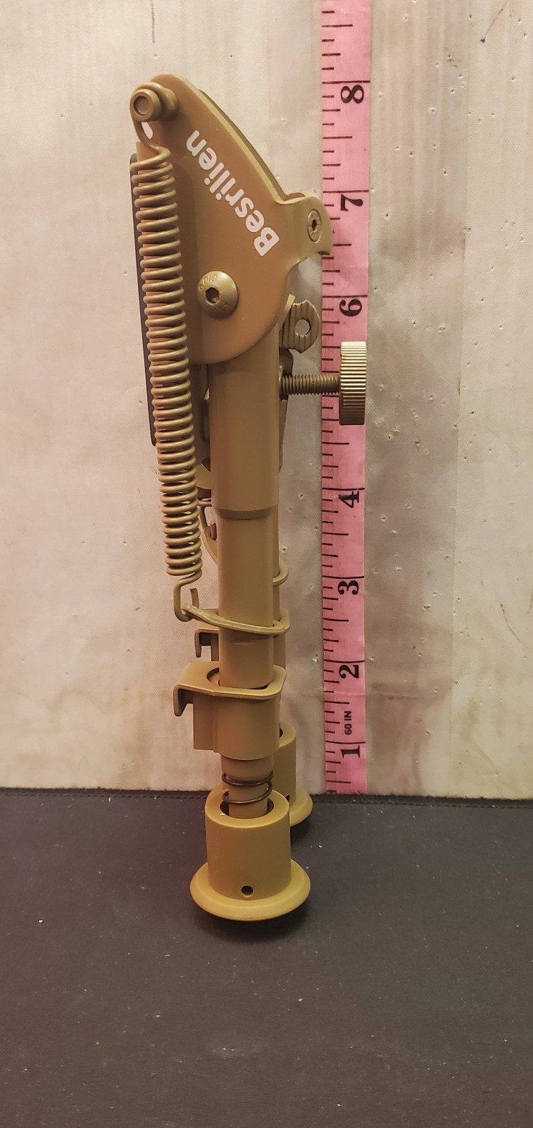 besrilien Bipod Height adjustable folding 6-9"