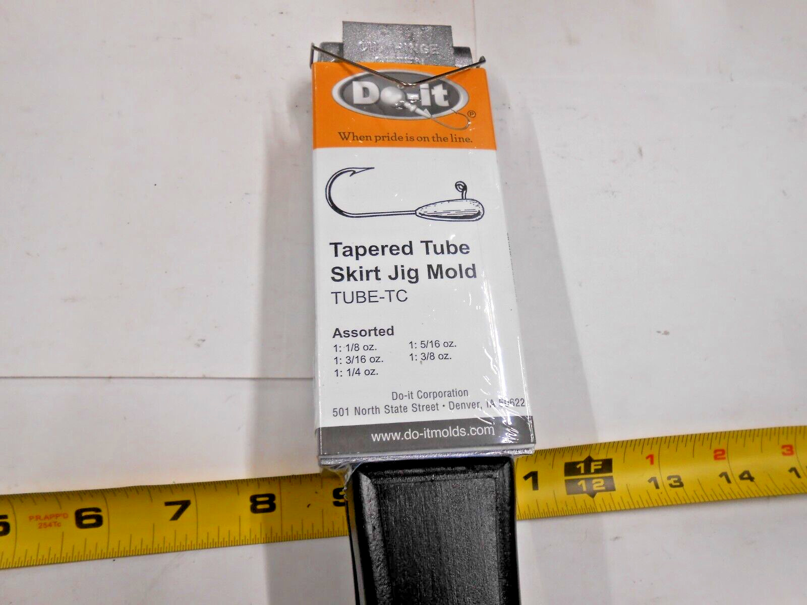 3218 DO-IT Tapered Tube Jig Mold 1/8 - 3/8 oz
