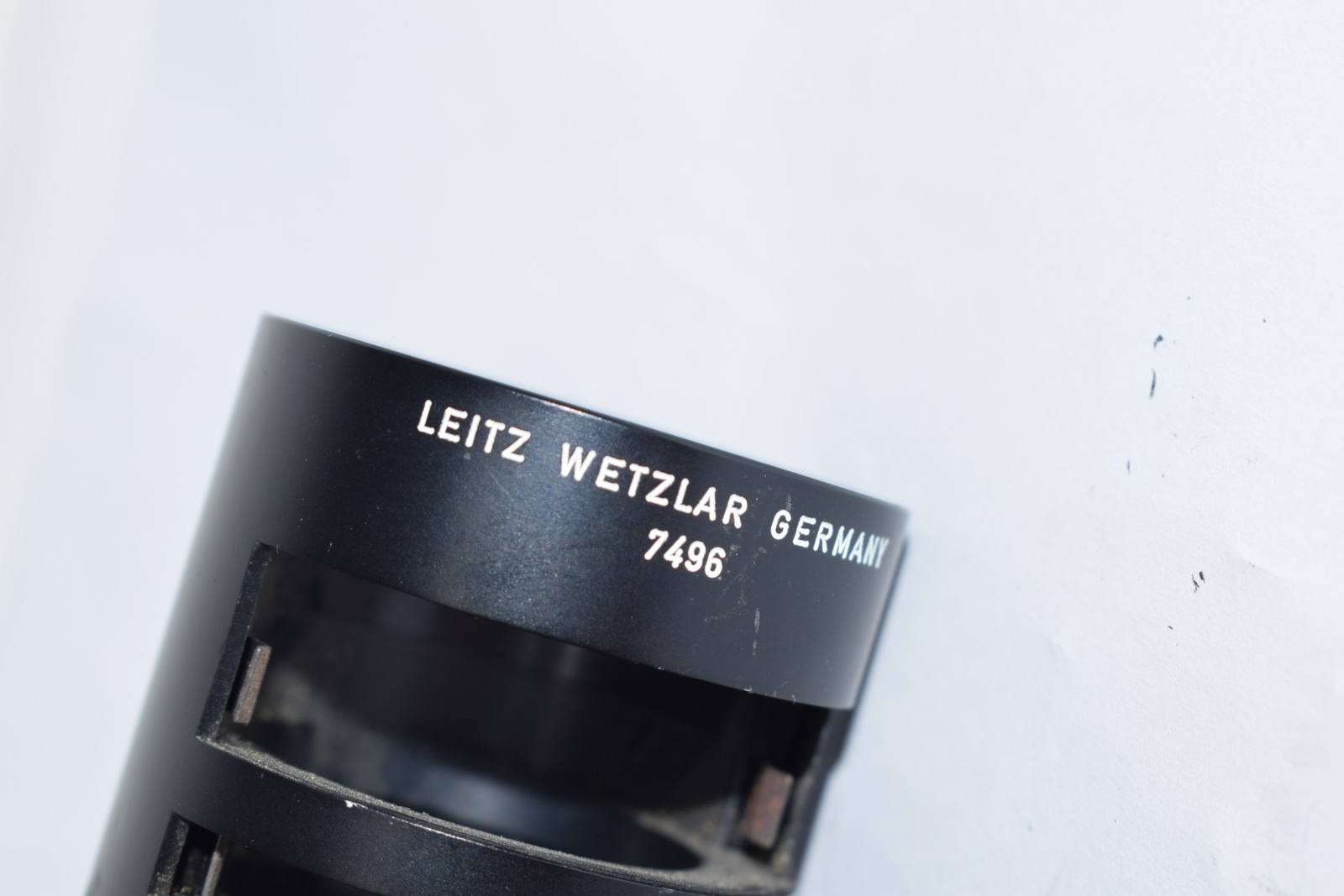 Leitz Wetzlar Germany 7496 L1123 Microscope Optic Inspection