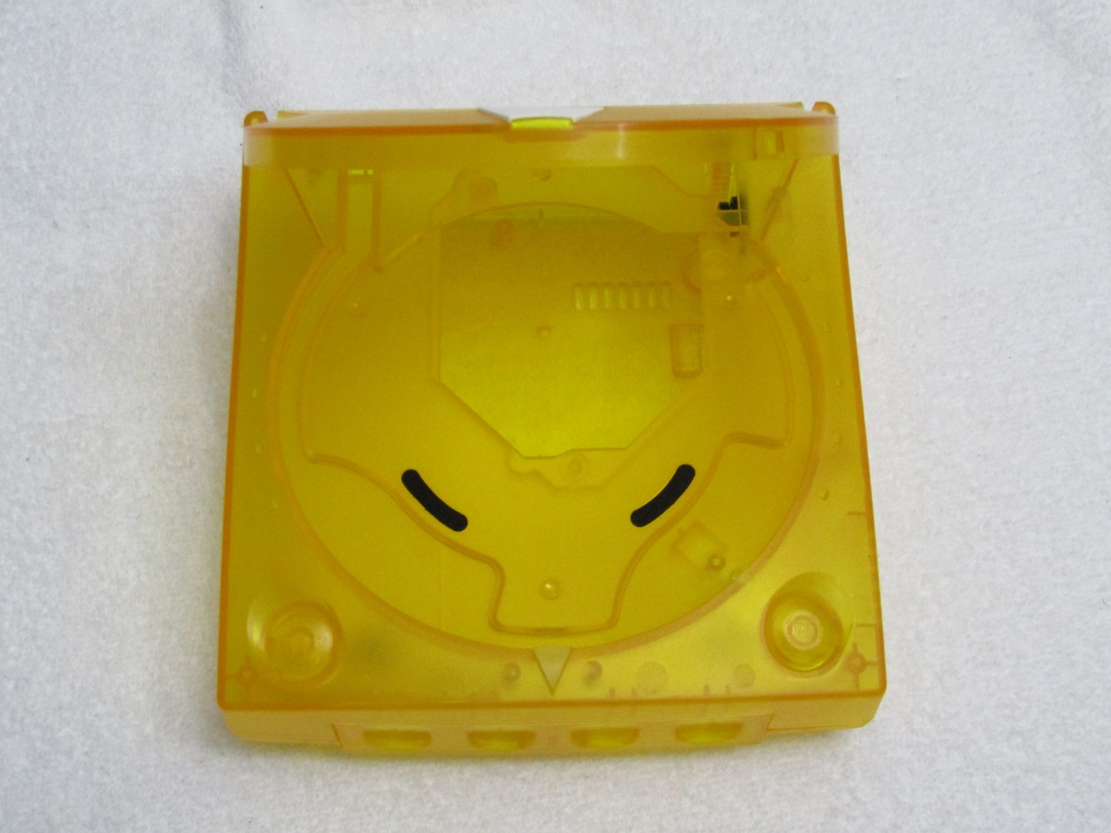 Sega Dreamcast Clear Yellow Replacement Shell - Brand New!