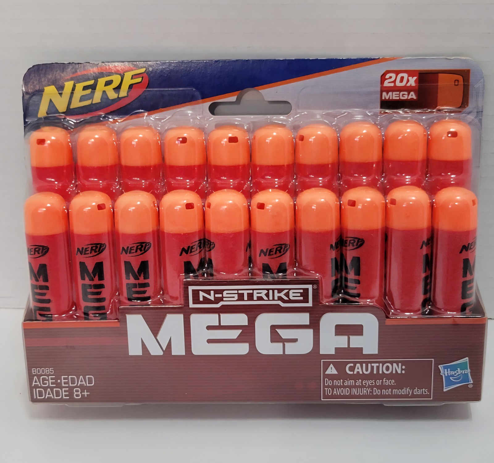 Hasbro Nerf N-STRIKE Mega 20x Refill New Sealed