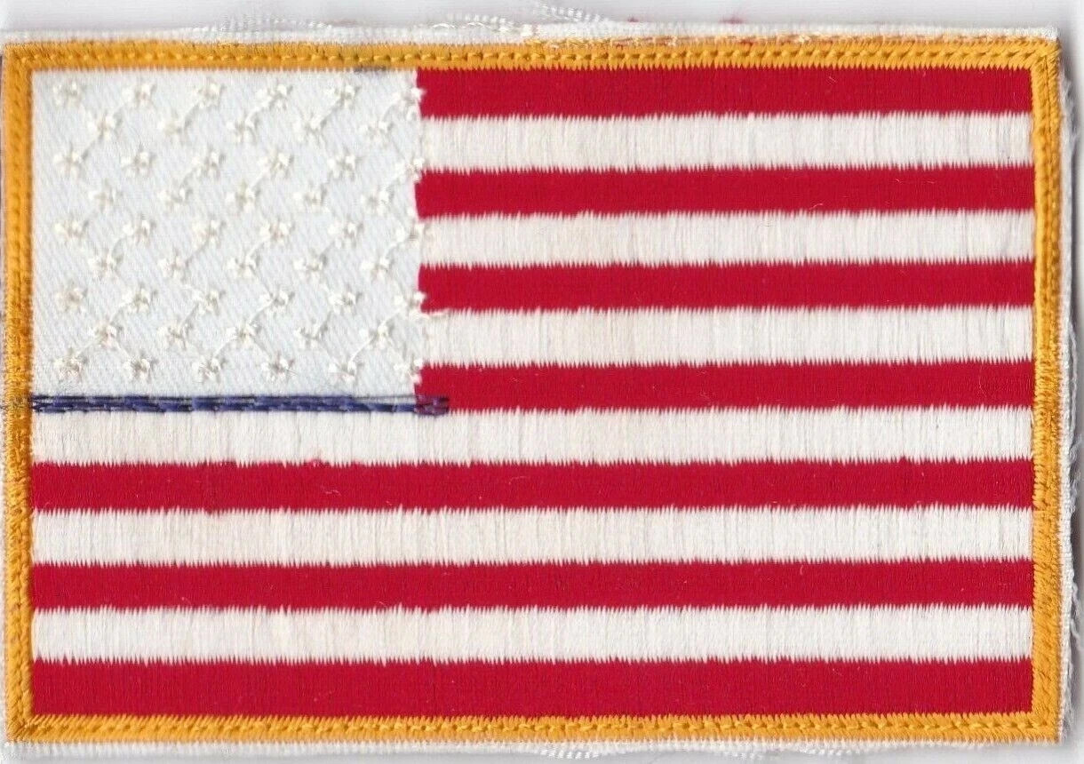 USA No Blue Nametag Wing Patch A-7
