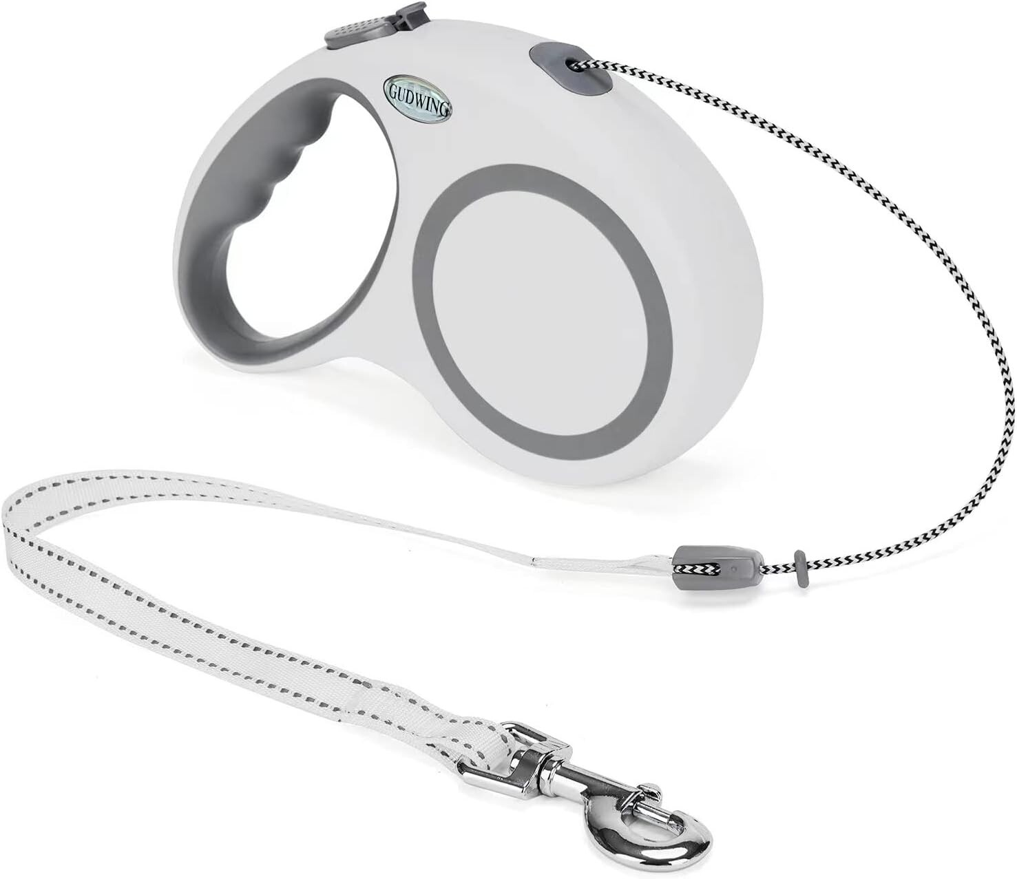 Retractable Dog Leash 30 FT, Heavy Duty Dog Leash for Dogs 77 lbs, 360° NoTangle