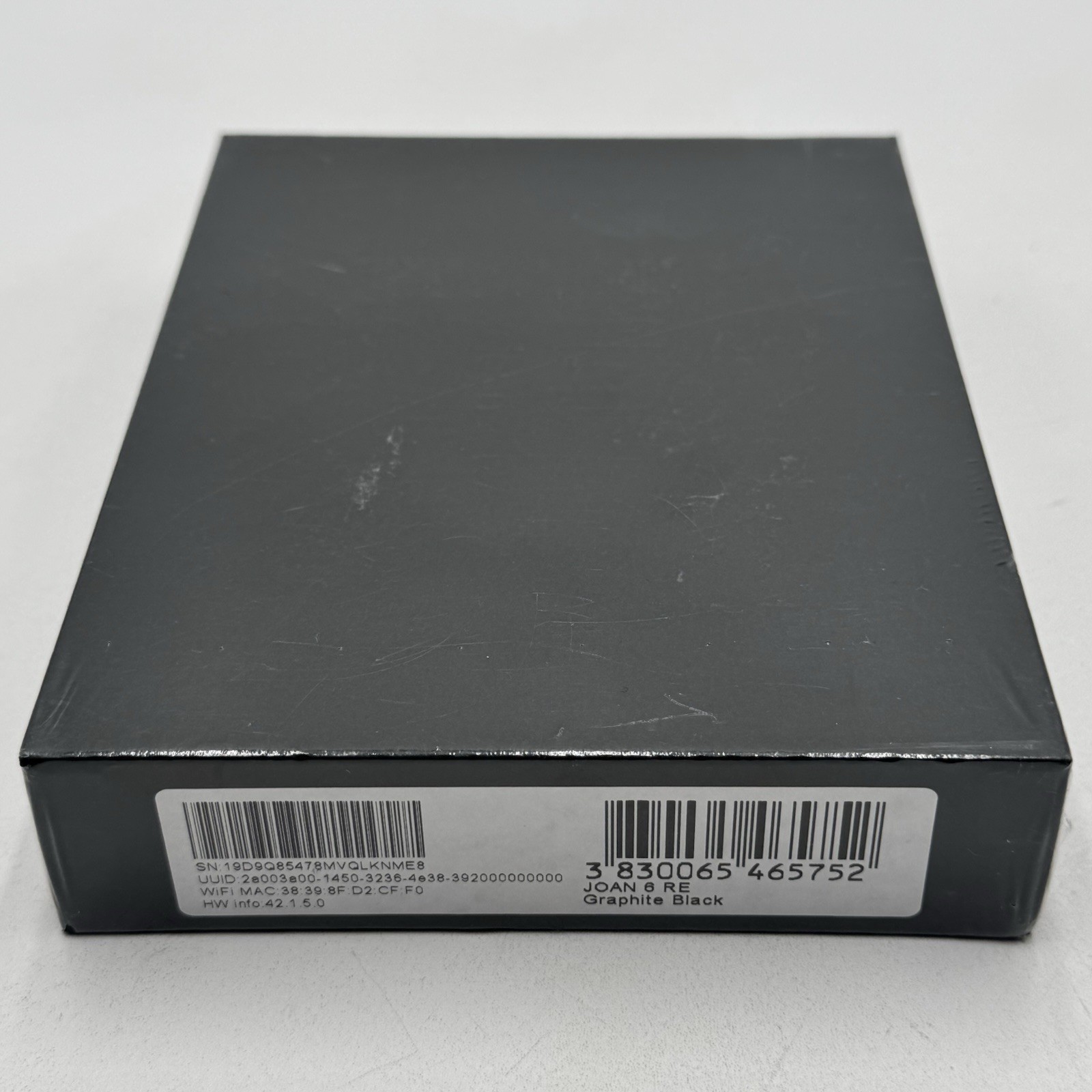 Joan 6 RE 6" Full HD E-Paper Conference Room Booking Display (Black) New Sealed