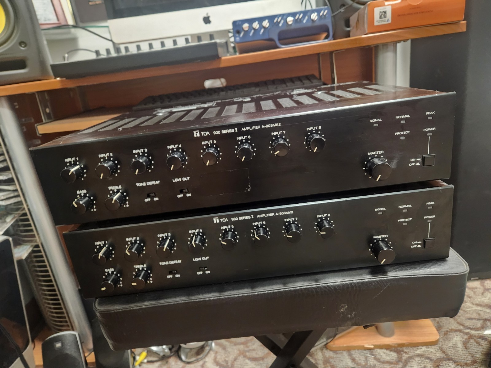 DEAL! TWO USED TOA 900 Series II  A-903MK2  30W.  Mixers AmplifierS.  GREAT DEAL